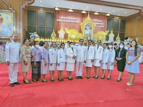 ร่วมพิธีเนื่องในโอกาสวันเฉลิมพระชนมพรรษาสมเด็จพระนางเจ้าฯ พระบรมราชินี ๓ มิถุนายน ๒๕๖๘