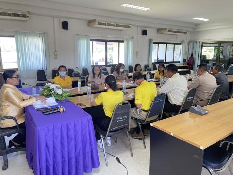 ประชุมหัวหน้าส่วนราชการ ประจำเดือน มิถุนายน 2568