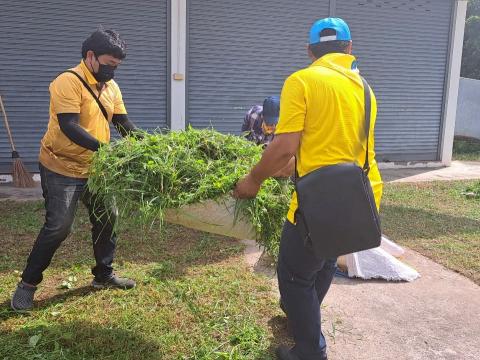 ร่วมกิจกรรมจิตอาสาฯ เฉลิมพระเกียรติ สมเด็จพระนางเจ้าฯ พระบรมราชินี