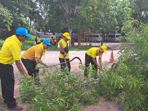 ร่วมกิจกรรมจิตอาสาฯ เฉลิมพระเกียรติ สมเด็จพระนางเจ้าฯ พระบรมราชินี