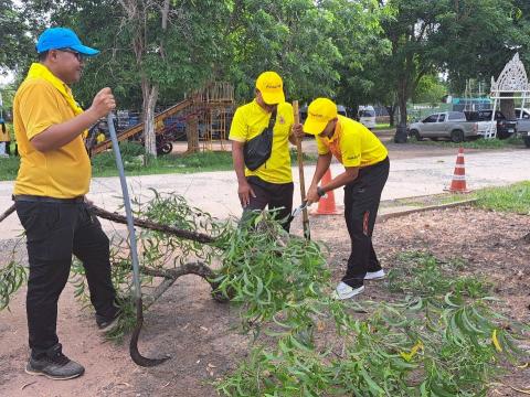 ร่วมกิจกรรมจิตอาสาฯ เฉลิมพระเกียรติ สมเด็จพระนางเจ้าฯ พระบรมราชินี