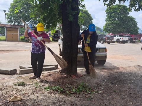 ร่วมกิจกรรมจิตอาสาฯ เฉลิมพระเกียรติ สมเด็จพระนางเจ้าฯ พระบรมราชินี
