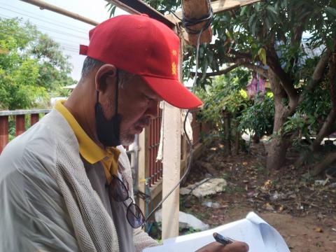 ลงพื้นที่สำรวจความเสียหายพายุพัดบ้านเรือนประชาชน