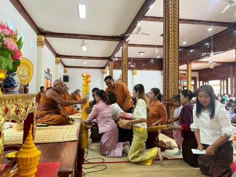 โครงการส่งเสริมประเพณีแห่เทียนพรรษา ประจำปีงบประมาณ พ.ศ.2568