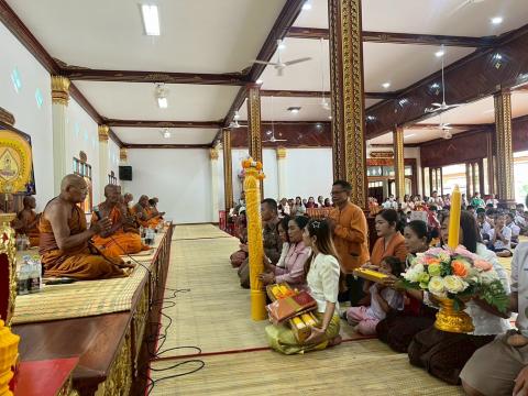 โครงการส่งเสริมประเพณีแห่เทียนพรรษา ประจำปีงบประมาณ พ.ศ.2568