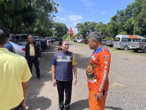 ลงพื้นที่เยี่ยมศูนย์พักพิง