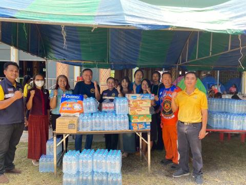 ลงพื้นที่เยี่ยมศูนย์พักพิง