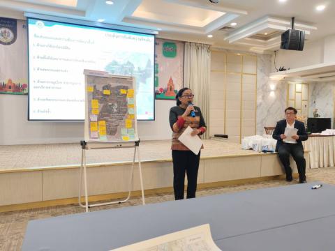 ประชุมรับฟังความคิดเห็นของประชาชนก่อนจัดทำร่างผังเมืองรวมเมืองนางรอง