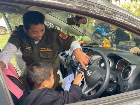 โครงการเด็กปฐมวัยปลอดภัยไม่ติดรถ ประจำปีการศึกษา 2568