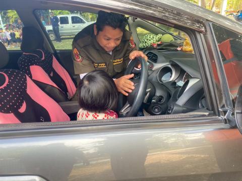 โครงการเด็กปฐมวัยปลอดภัยไม่ติดรถ ประจำปีการศึกษา 2568