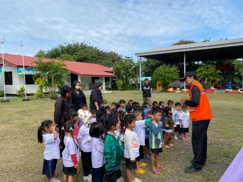 โครงการเด็กปฐมวัยปลอดภัยไม่ติดรถ ประจำปีการศึกษา 2568