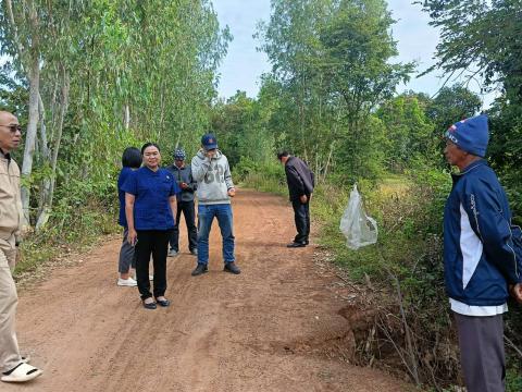 ลงพื้นที่ ม.6, ม.11 เตรียมดำเนินโครงการงบเงินอุดหนุนเฉพาะกิจ ประจำปี พ.ศ. 2569