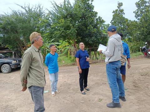 ลงพื้นที่ ม.6, ม.11 เตรียมดำเนินโครงการงบเงินอุดหนุนเฉพาะกิจ ประจำปี พ.ศ. 2569