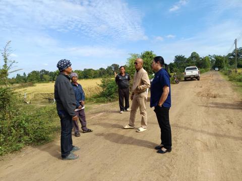 ลงพื้นที่ ม.6, ม.11 เตรียมดำเนินโครงการงบเงินอุดหนุนเฉพาะกิจ ประจำปี พ.ศ. 2569