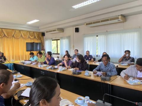 ประชุมหัวหน้าส่วนราชการ ผู้นำท้องถิิ่น ประจำเดือน มีนาคม 2569