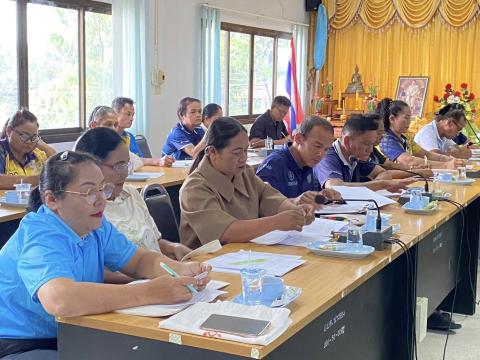 ประชุมหัวหน้าส่วนราชการ ผู้นำท้องถิิ่น ประจำเดือน มีนาคม 2569