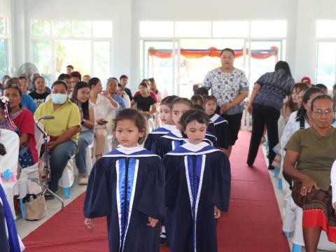 พิธีมอบวุฒิบัตรบัณฑิตน้อย ประจำปีการศึกษา 2568