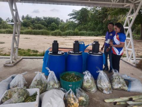 โครงการต่อยอดขยายผลการผลิตปุ๋ยอินทรีย์เพื่ิอทดแทนการใช้ปุ๋ยเคมีของเกษตรกร