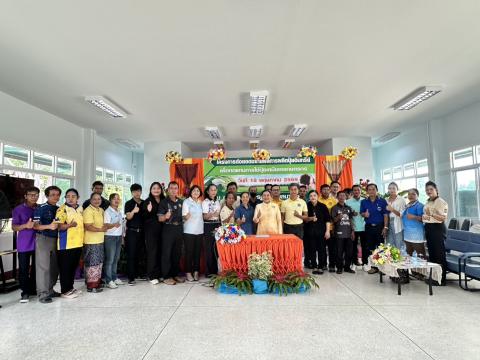 โครงการต่อยอดขยายผลการผลิตปุ๋ยอินทรีย์เพื่ิอทดแทนการใช้ปุ๋ยเคมีของเกษตรกร