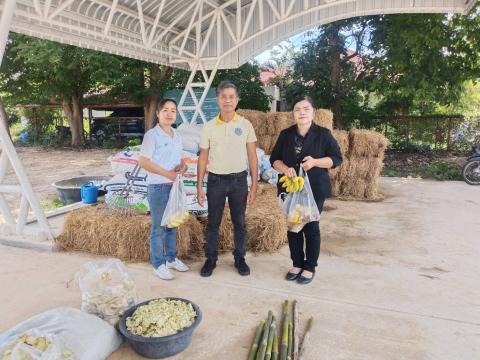 โครงการต่อยอดขยายผลการผลิตปุ๋ยอินทรีย์เพื่ิอทดแทนการใช้ปุ๋ยเคมีของเกษตรกร