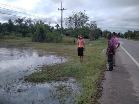 ออกแก้ไขปัญหาน้ำท่วมขัง