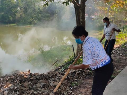 กิจกรรม Cleaning day