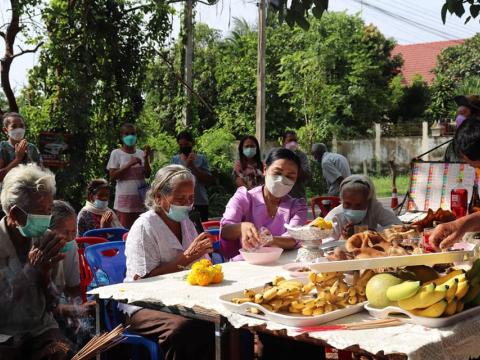 งานพิธีไหว้ศาลตาปู่ (บ้านตากแดด)