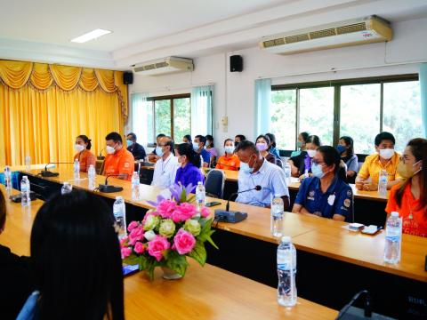 ต้อนรับข้าราชการโอนย้ายมาประจำองค์การบริหารส่วนตำบลนางรอง