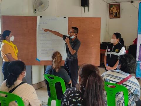 โครงการจัดทำแผนชุมชน (บ้านหนองไทร)