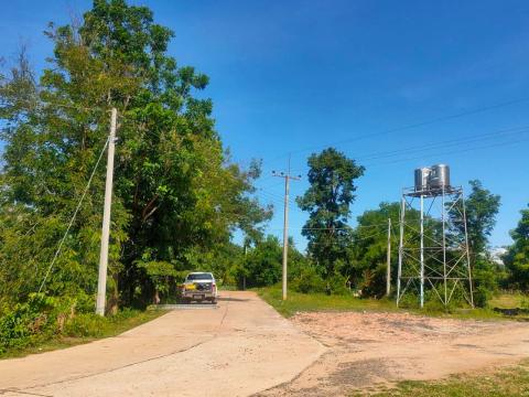 ลงพื้นที่สำรวจ ตรวจซ่อมบำรุงโคมไฟ (บ้านหนองงิ้ว)