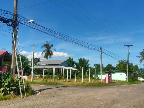 ลงพื้นที่สำรวจ ตรวจซ่อมบำรุงโคมไฟ (บ้านหนองงิ้ว)