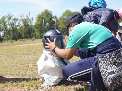 เข้าร่วมพิธีเปิดการแข่งขันกีฬากลุ่มนครนางรอง