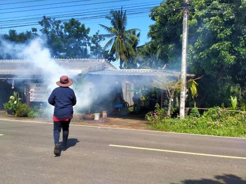 โครงการป้องกันและกำจัดโรคไข้เลือดออก (บ้านหนองงูเหลือม)