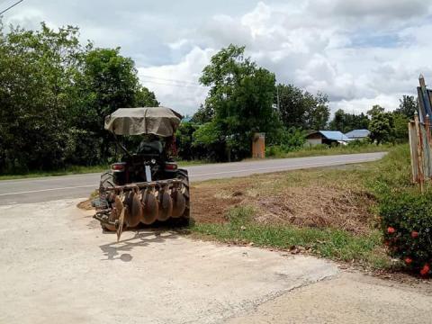 ปรับปรุงภูมิทัศน์บริเวณสำนักงาน