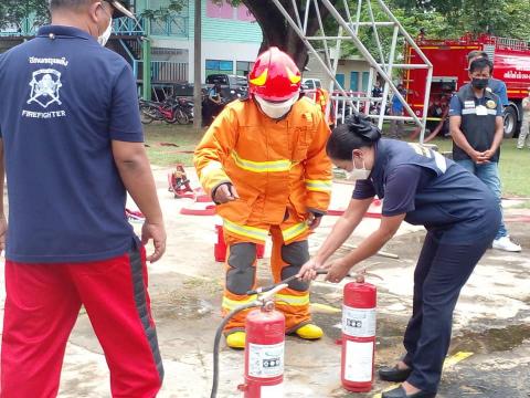 โครงการฝึกอบรมพัฒนาศักยภาพด้านการป้องกันและบรรเทาสาธารณภัย