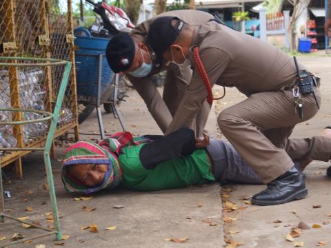 โครงการฝึกซ้อมแผนการรับมือกรณีตกอยู่ในสถานการณ์กราดยิง