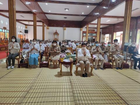 ร่วมเจริญพระพุทธมนต์ ถวายพระพรชัยมงคล