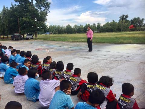 โครงการฝีกอบรมพัฒนาศักยภาพด้านการป้องกันและบรรเทาสาธารณภัย