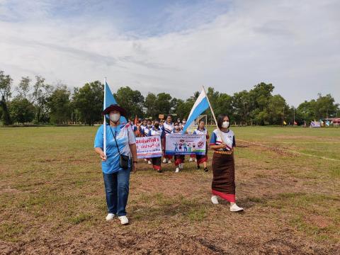 พิธีเปิดโครงการแข่งขันกีฬาประจำตำบลนางรอง