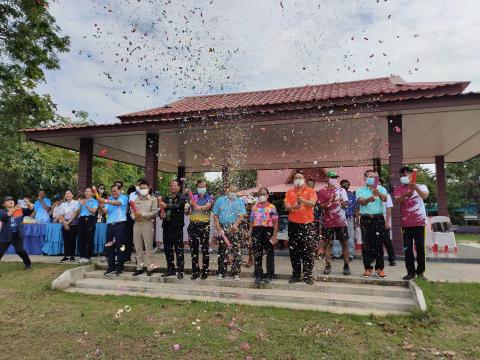 พิธีเปิดโครงการแข่งขันกีฬาประจำตำบลนางรอง