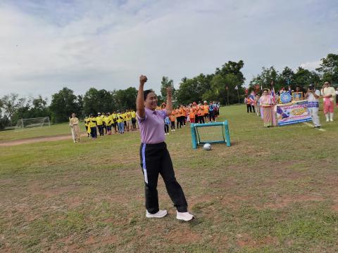 พิธีเปิดโครงการแข่งขันกีฬาประจำตำบลนางรอง