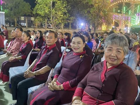 ร่วมพิธีเปิดงานประจำปีและงานกาชาดอำเภอนางรอง ณ เวทีกลางสนามหน้าที่ว่าการอำเภอนางรอง