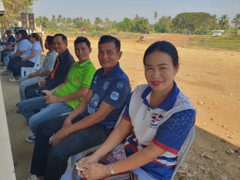 ประธานในพิธีเปิดโครงการเพิ่มพูนพัฒนาศักยภาพการปฏิบัติงาน ด้านสาธารณสุขชุมชน ด้านสุขแก่แก่นนำ ด้านสาธารณสุข และภาคีเครือข่ายที่เกี่ยวข้อง