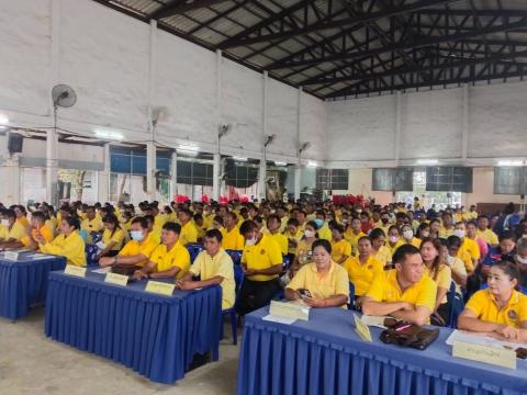 ร่วมลงนามคำรับรองการปฏิบัติราชการสำหรับการประเมินคุณธรรมและความโปร่งใสในการดำเนินงานของหน่วยภาครัฐ