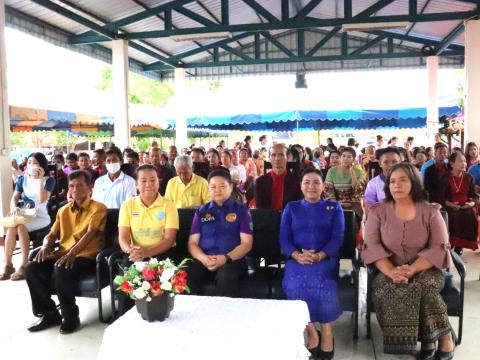 ร่วมเป็นเกียรติในพิธีเปิดงานวันอาสาสมัครสาธารณสุขแห่งชาติ โดยชมรม อสม.ตำบลนางรอง ณ อาคารอเนกประสงค์