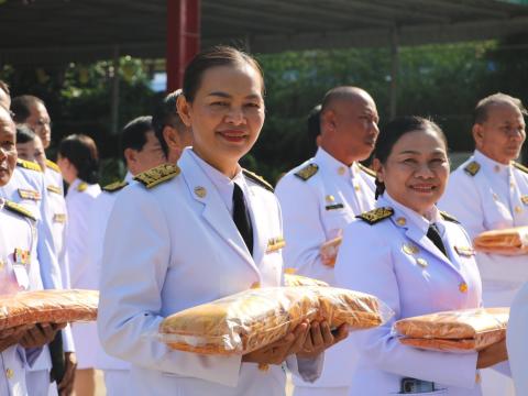 ร่วมพิธีบรรพชาสามเณร จำนวน 73 รูป ณ วัดขุนก้อง ตำบลนางรอง อำเภอนางรอง จังหวัดบุรีรัมย์