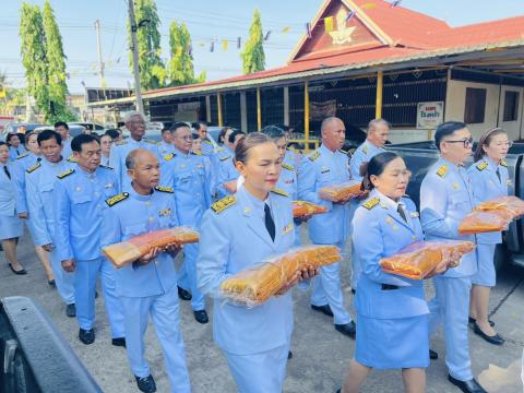 ร่วมพิธีบรรพชาสามเณร จำนวน 73 รูป ณ วัดขุนก้อง ตำบลนางรอง อำเภอนางรอง จังหวัดบุรีรัมย์