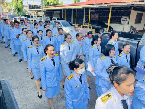 ร่วมพิธีบรรพชาสามเณร จำนวน 73 รูป ณ วัดขุนก้อง ตำบลนางรอง อำเภอนางรอง จังหวัดบุรีรัมย์