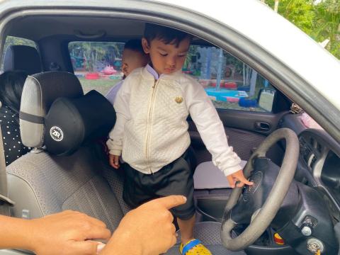 โครงการเด็กปฐมวัยปลอดภัยไม่ติดรถ ประจำปีการศึกษา 2568