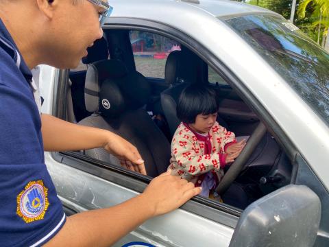 โครงการเด็กปฐมวัยปลอดภัยไม่ติดรถ ประจำปีการศึกษา 2568